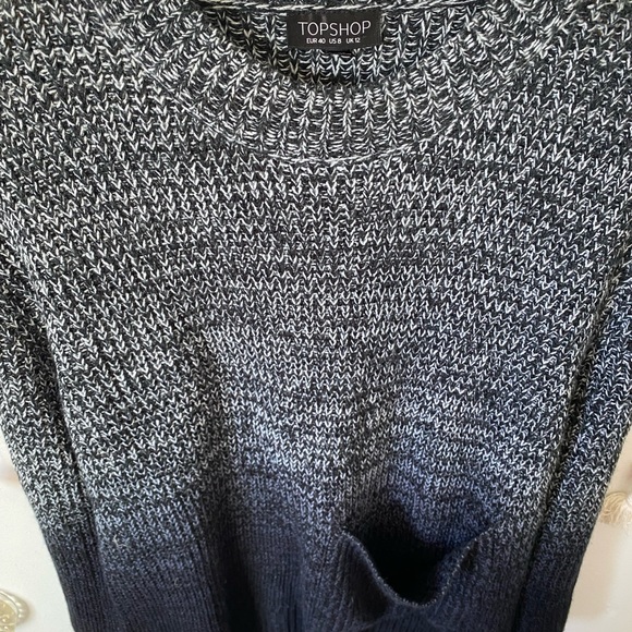 NWOT ombré knit sweater - Picture 3 of 8